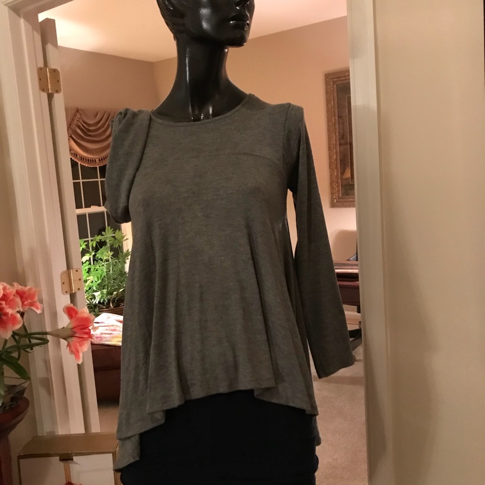 ZARA comfortable grey top. - Picture 5 of 5